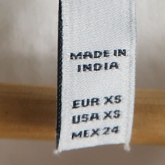 ZARA TRF COLLECTION IVORY CAP SLEEVE EMBROIDERED SMOCK TUNIC TOP SIZE XS - Picture 3 of 9